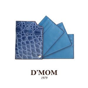 Pre-Order D’MOM crocodile belly skin card holder!